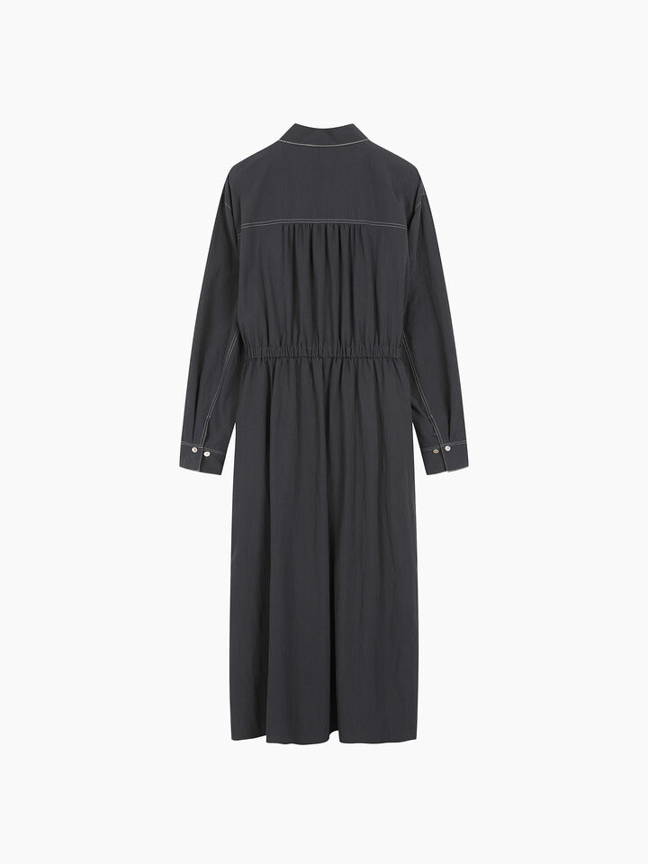DRESS - sisley k dresses - Dark Gray | Sisley K image number 3
